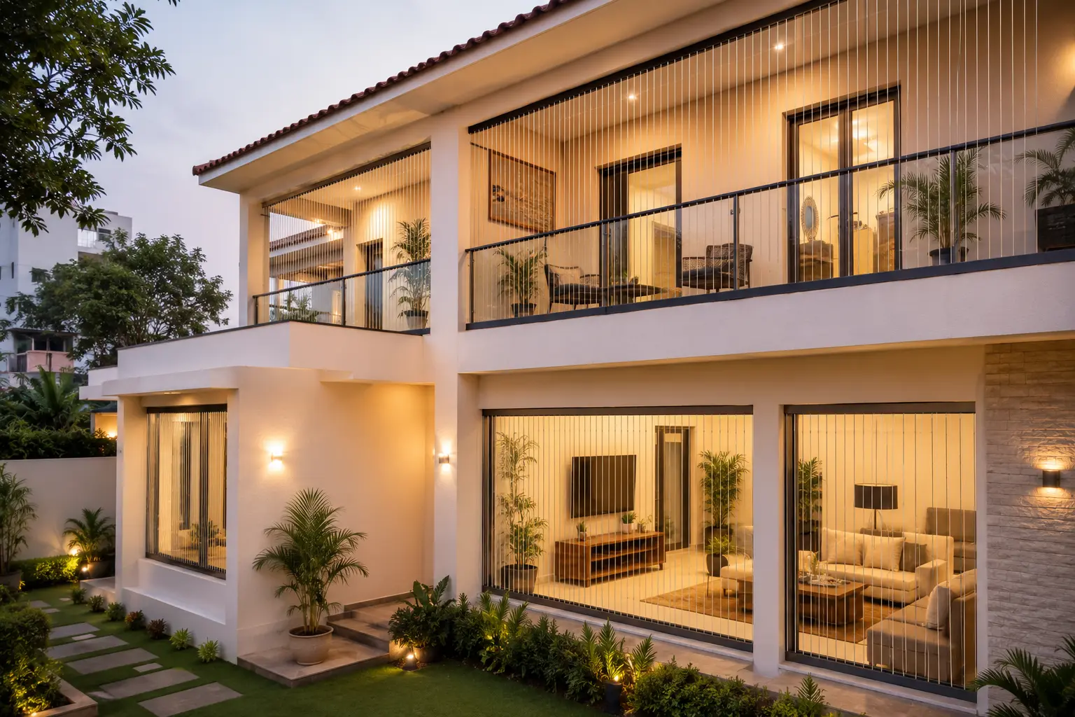 Villa invisible grills